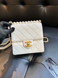 Chanel pearl mini square