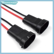 BDVS Waterproof H11 H9 H8 880 H16JP Plug Wire Base Bulb Soet Cable Auto Parts BD