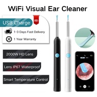 WiFi Visual Ear Cleaner Otoscope Camera Smart Mini Ear Wax Removal Tool USB C Charging With Camera T