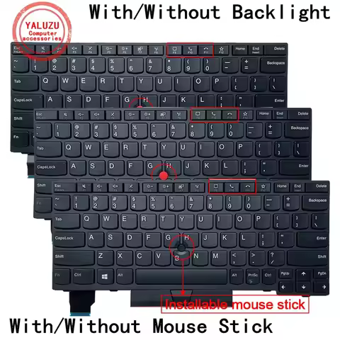 US NEW Keyboard For Lenovo IBM Thinkpad X13 Gen1/X13 Gen3/L13 Gen2/L13 Gen3/L13 Yoga Gen 2 English L