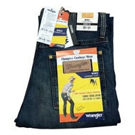 Wrangler MWZ Faded Jeans Color Straight Legs About 13.75 Ounces Fabric Imported From Japan Non-Stret