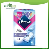 LIBRESSE DAILY V-FRESH LONGER & WIDER  19CM PANTYLINER 30S