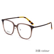 FIRADA Fashionable Comfortable Glasses Round Square Pure Titanium Eyeglasses Optical Prescription Fr