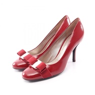 [二手] Salvatore Ferragamo Ferragamo 女士高跟鞋，VaraRIBON，漆皮，女士高跟鞋，未使用過。