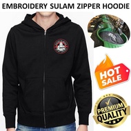 EMBROIDERY SULAM 501ST LEGION STARWARS HOODIE ZIPPER SWEATSHIRT SWEATER PULLOVER BLACK