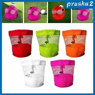 [Prasku2] Golf Ball Bag Drawstring Pouch Holder Small Golf Ball Storage Bag Net Bag for Sports Baseball Balls Diving