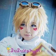 LOL League of Legends Ezreal Blonde Short Hair Universal Cosplay Wig