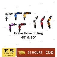 Brake Hose Fitting 90 Degree 90 45 Degree 45