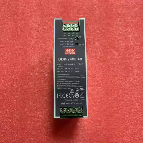 DDR-240B-24 MEAN WELL Switching power supply 240W 24V10A DC-DC guide rail type