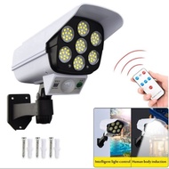 JH SOLAR CCTV LIGHTS 77 LED WATERPROOF SOLAR GARDEN SPOTLIGHT