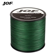 JOF 500m 8 Strand Japan Super Strong PE Braided Fishing Line Multifilament Braid Thread 8 Braid 20LB