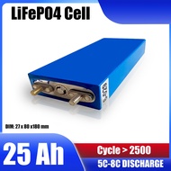 แบตเตอรี่​ 25 ah ลิเธียม ​ lithium ion Lifepo4 3.2V 12v 24V GRADE A​ UPS​ Battery รถกอล์ฟ​ ระบบโซล่า 25ah high capacity