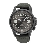 [Watchspree] Seiko Prospex Land Series Automatic Dark Grey Canvas Strap Watch SRPC29K1