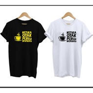 T-shirt coffee T-shirt when coffee sellerotak distro T-shirt/ unique T-shirt coffee seller T-shirt/