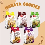 NARAYA COOKIES 280gr Green Pea Yam Cheese Chocolate Peanut Chocolate Cookies 280g Butter Ring 150g