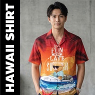 SK-08 Hawaiian Shirt With Sunset Bear Hawaiian Shirt Men Shirt