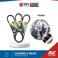 BANDO FAN BELT RPF-3430 W/ TEETH 1pc