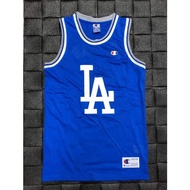 [New model is on sale] LA Dodgers jersey vest high-quality texture for men and women, trendy sports 