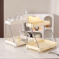 Multi-purpose 2-tier cup rack, 2-tier cup rack, convenient cup tray GocNha4.0
