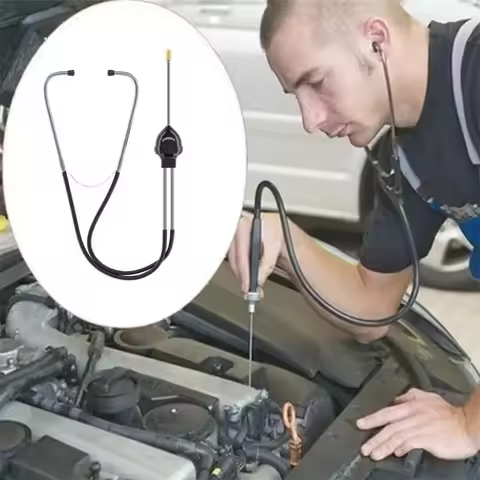 1pc Auto Cylinder Stethoscope, Mechanics Stethoscope Car Engine Block Diagnostic Automotive Engine H