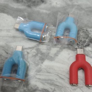 SPLITTER TYPE C TO DUAL AUX/MIC