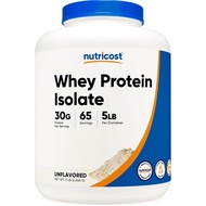 Nutricost Whey Protein Isolate (Unflaored) 5LBS