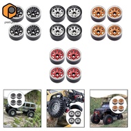 [prettyia] RC Car Part 1.9 Inch Wheel Rims Aluminum Alloy Professional Spare for 1/10 RC Crawler and