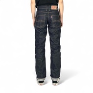 Midfielderdenimstore - 16oz red halimun slim straight jeans