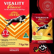 Vitality Classic Lamb & Beef 7kg SMALL BITES