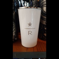 Gelas Stainless Starbucks Reserve Tall Putih