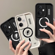 Softcase Pro Camera Embossed Oppo A3x - Case Rubber Oppo A3x - Flexible Case Oppo A3x - Casing hp Op