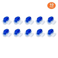 DIVATEN 10Pcs Waterproof Robotic Lawnmower Cable Connector 3 Pin 3 Hole 3 Pin Wire Connector  Gel El