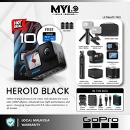 (READY STOCK) - GoPro Hero10 & Hero10 Black | Hero 10 | Hyper Smooth 4.0 Action Camera - Black 5K60F