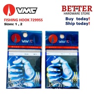 🔥LASTSTOCK🔥 VMC FISHING HOOK 7299S / 9801BZ SIZE: 1 , 1/0 , 2 , 2/0, 3 , 3/0 , 5/0 FISHING MATA KAIL