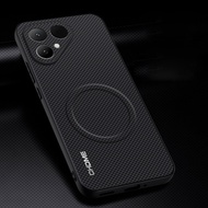 For Tecno Pova Curve 2 LK7K Built-in Magnetic Car Holder Cover Shockproof Soft Edge Anti-drop Back C