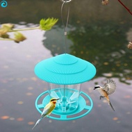 ISITA Bird Feeder Feed Station Waterproof Gazebo Flying Animal Outdoor House Type Feeding Tool