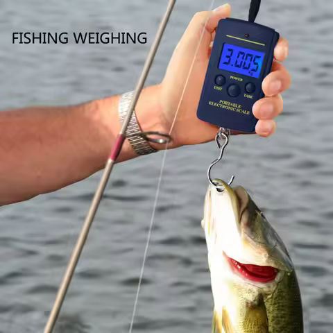 1PC Multifunctional Mini 40kg/10g Electronic Hanging Fishing Luggage Balanca Portable Digital Handy 