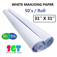 Mahjong Paper 31'' x 31'' 50gsm - 50 Sheets