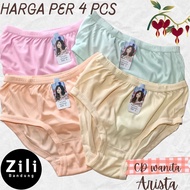 4pcs CD Panties AdultWanita Size L - XXXL