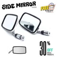 KYMCO KRV 175-180 SIDE MIRROR CHROME Motorcycle  SQUARE side mirror big