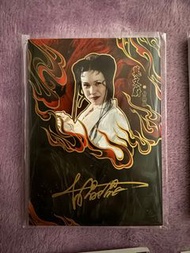 大話西遊卡 白晶晶簽名卡 極罕！！限編44/50