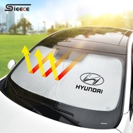 Sieece Car Window Sun Shade Windshield Visor Car Accessories For Hyundai Elantra Avante I30 Tucson Accent