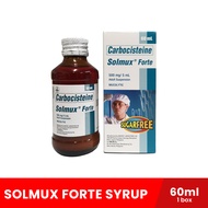 SOLMUX FORTE SYRUP 60ml bottle (For Coughs, Colds & Flu) health supplements, vitamins, personal care