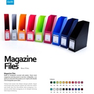 Plastic File Box A4 Size Magazine Files Bantex Brand 4012