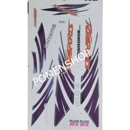 SUZUKI RU RG SPORT (2) BODY STICKER BADAN STRIKE STRIPE STIKER