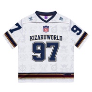 KIZARU Jersey Streetwear Boxy Oversize Anime 97 Baju Jersey Lelaki Baju Jersey Perempuan