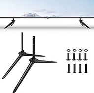 Varghesyla Meatl TV Legs for Sony Bravia TV Stand, Only for Sony 65" 75" KDL-65W850C KDL-75W850C XBR-65X810C XBR-65X850C XBR-75X850C, Easy to Install and Enhance Stability, with Screws, Black