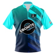 Ebonite DS Bowling Jersey - Design 2101-EB 3D Polo shirt Customized Jerseys