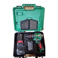 HJB4133 18V Hitz Cordless Drill Set with 1 Battery, 1 Charger & 13pcs Drill Bits / 18V Hitz 充电式电钻套装 