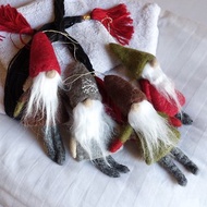 聖誕吊飾－羊毛氈北歐風小矮人(M)